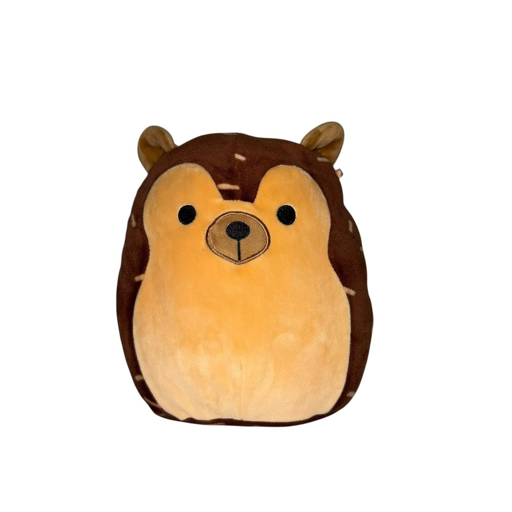 Squishmallows Original 13‎ Inch Hans Brown Hedgehog - Picture 1 of 5
